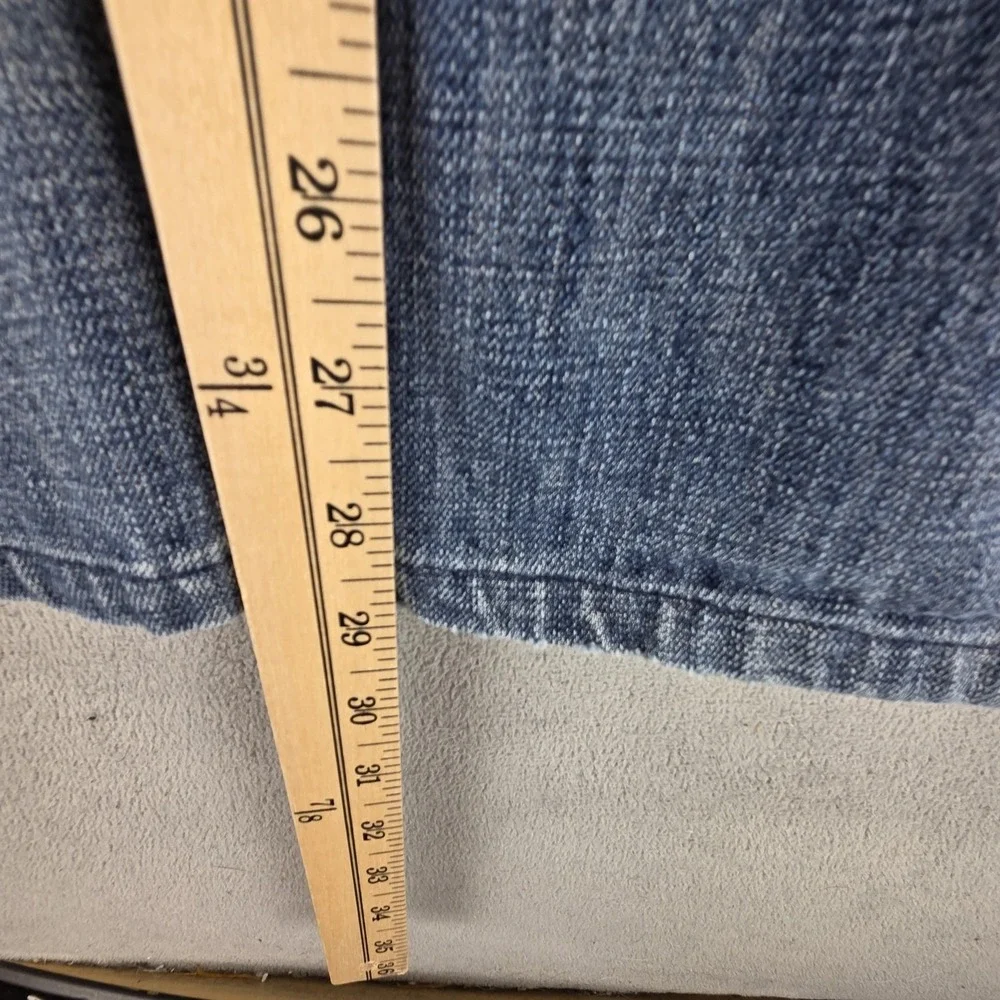Vintage Levis Engineered Jeans Mens Blue Double Knee Zip Fly Bootcut Fits 32x29